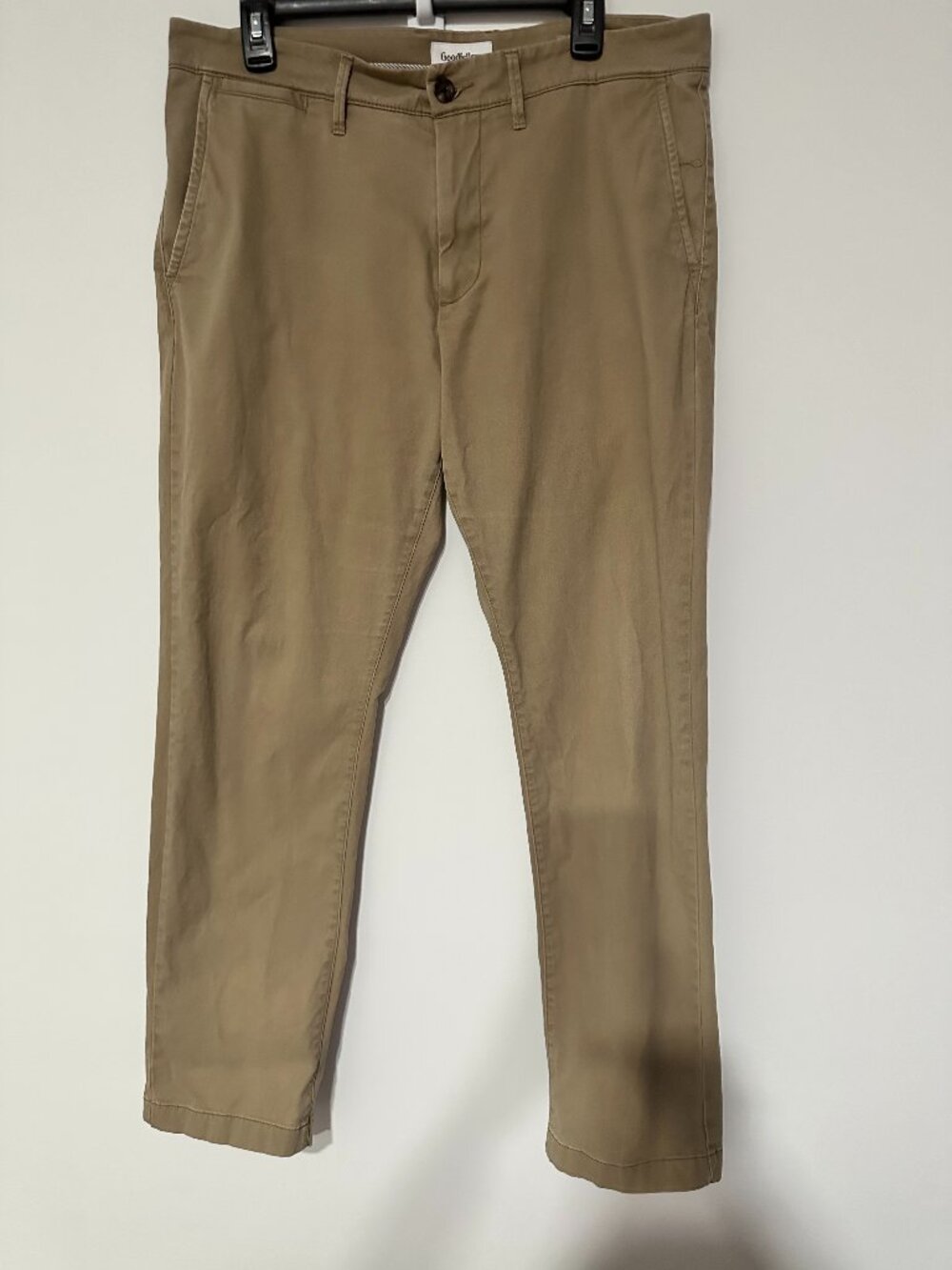 Men Goodiellow & Co Hennepin Chino Khakis Tan pants